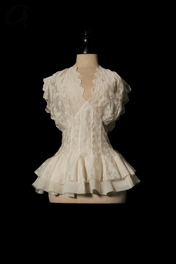 Mutedance 25 Spring/Summer Lace Top/Lace Skirt MD-MD25SS69-HOARY